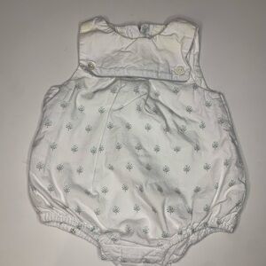 Jacadi White Romper 3M